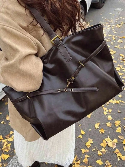 Grote Draagtas Dames met Gouden Details Nordlyre