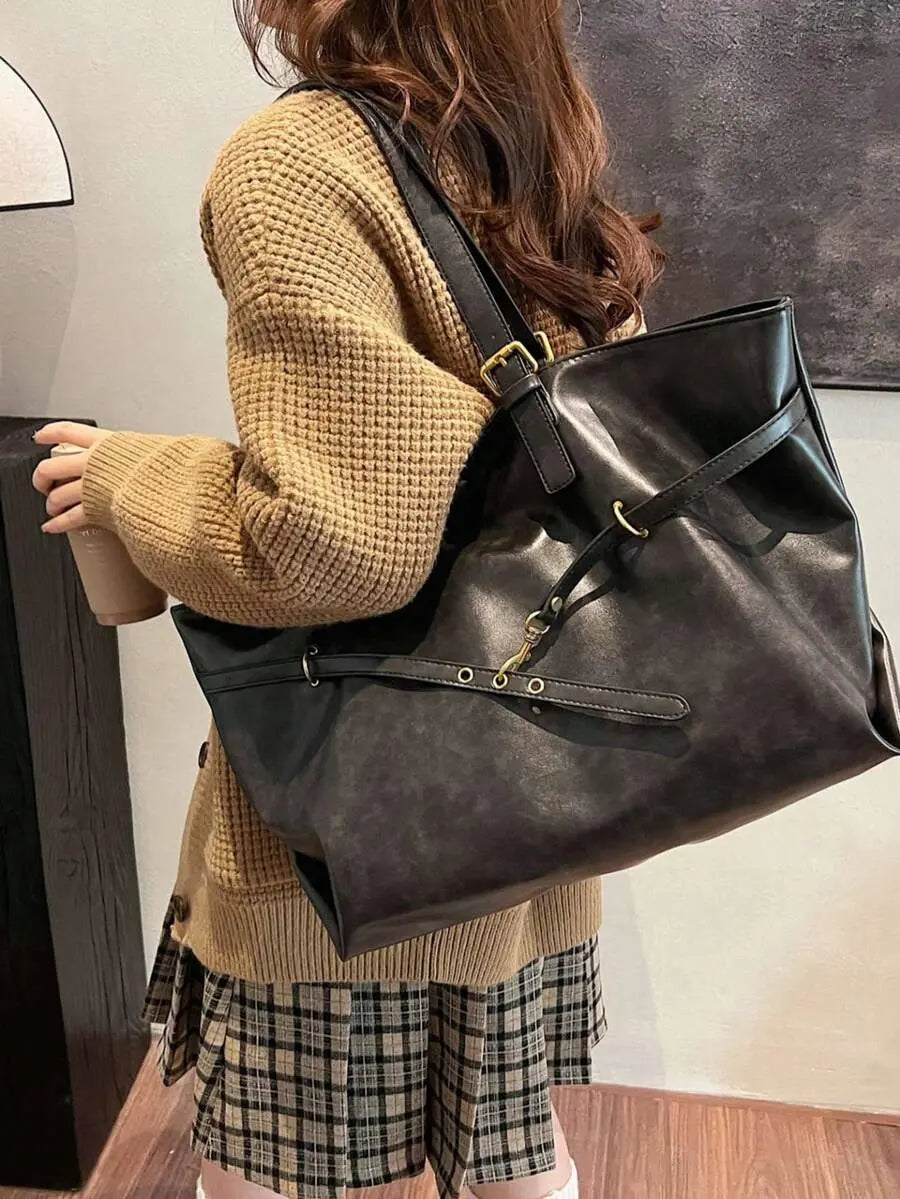 Grote Draagtas Dames met Gouden Details Nordlyre