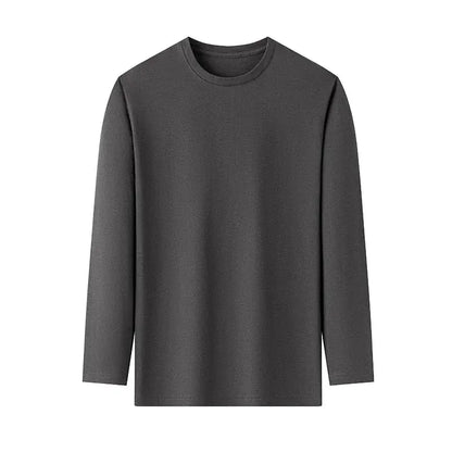 Heren Longsleeve T-shirt van Katoen Nordlyre