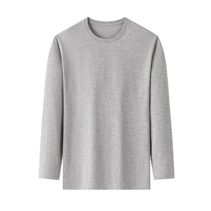Heren Longsleeve T-shirt van Katoen Nordlyre